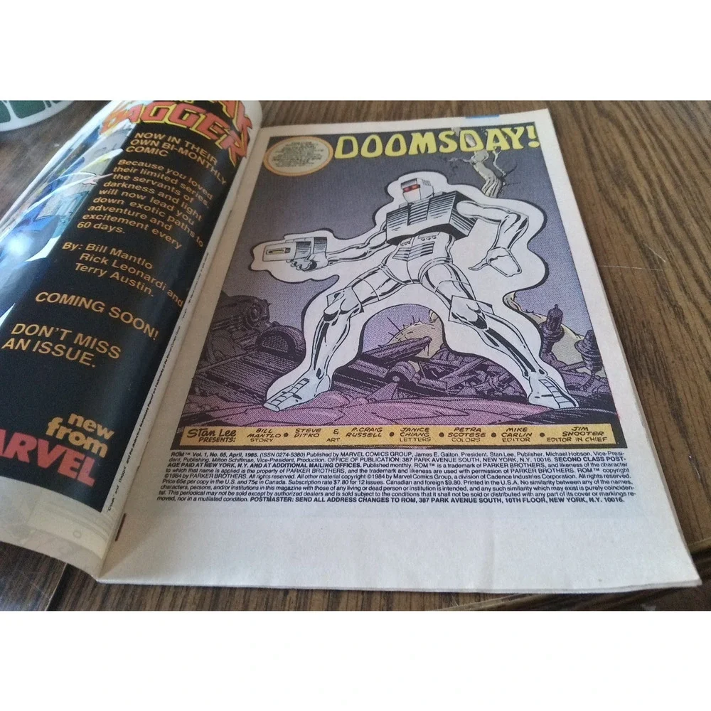 Rom #65 April 1985 Marvel Comics